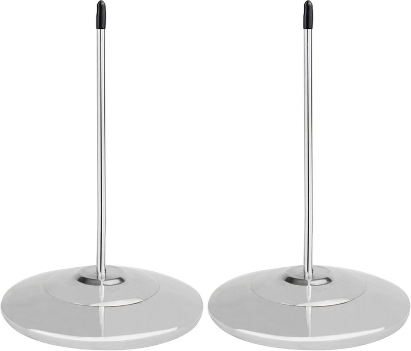 TONOS Receipt Holder, Receipt Spike for Resturaunt, Stainless Steel Bill Fork Check Spindle Memo Holder Spike with Solid Heavy-Duty Base (2 Pack) - Image 1